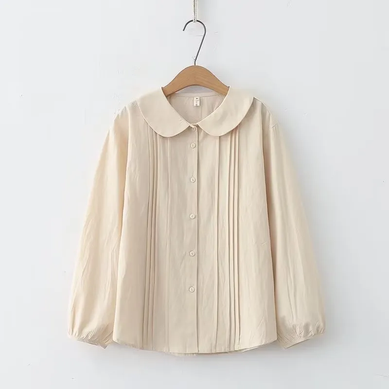 Ingot Collar Long Sleeve Shirt