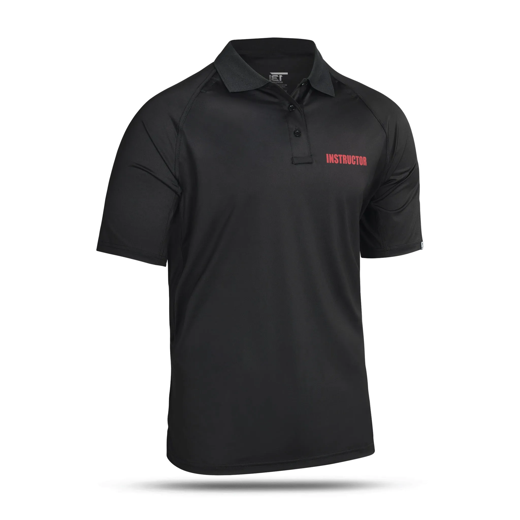 [INSTRUCTOR] Men's Performance Polo [BLK/RED]