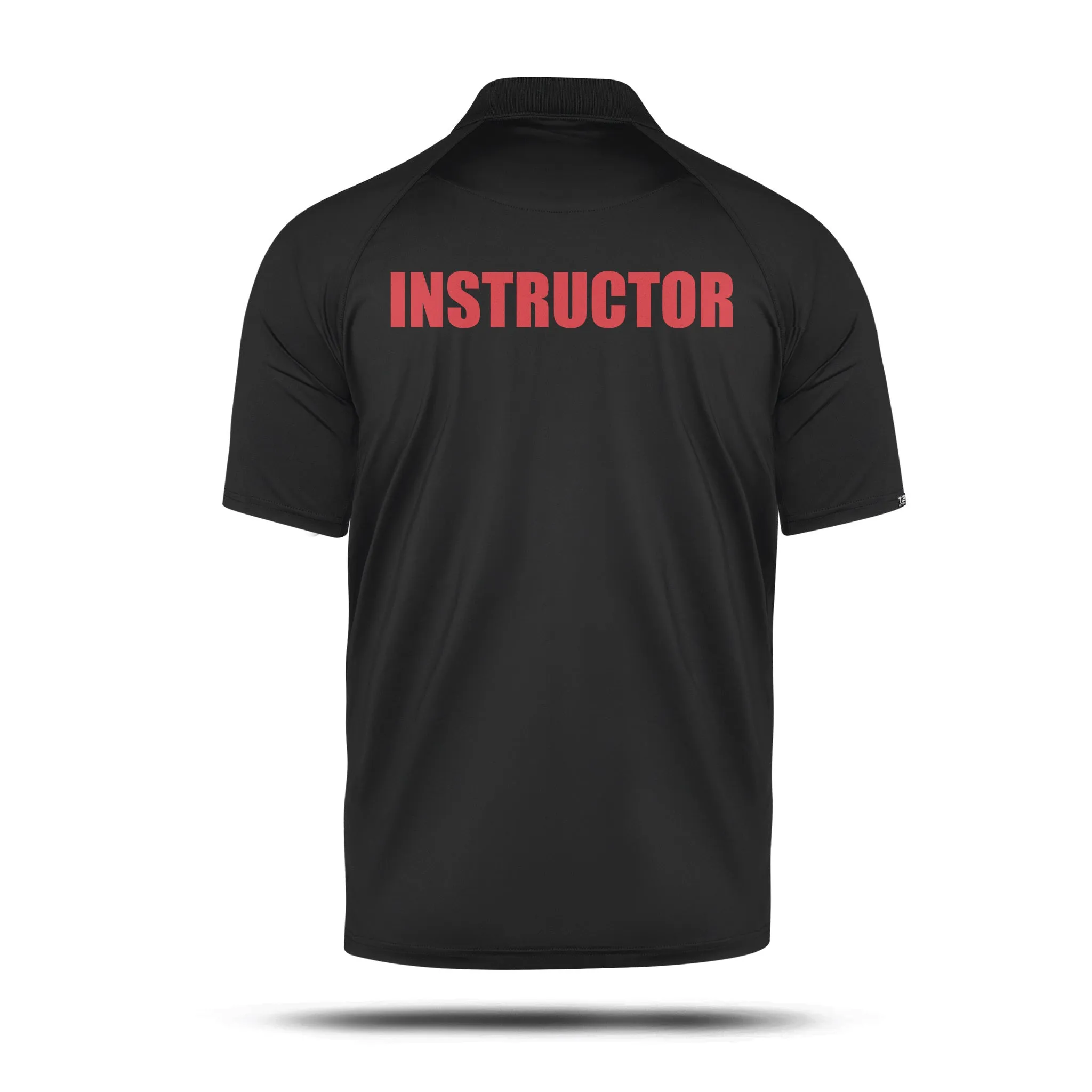 [INSTRUCTOR] Men's Performance Polo [BLK/RED]