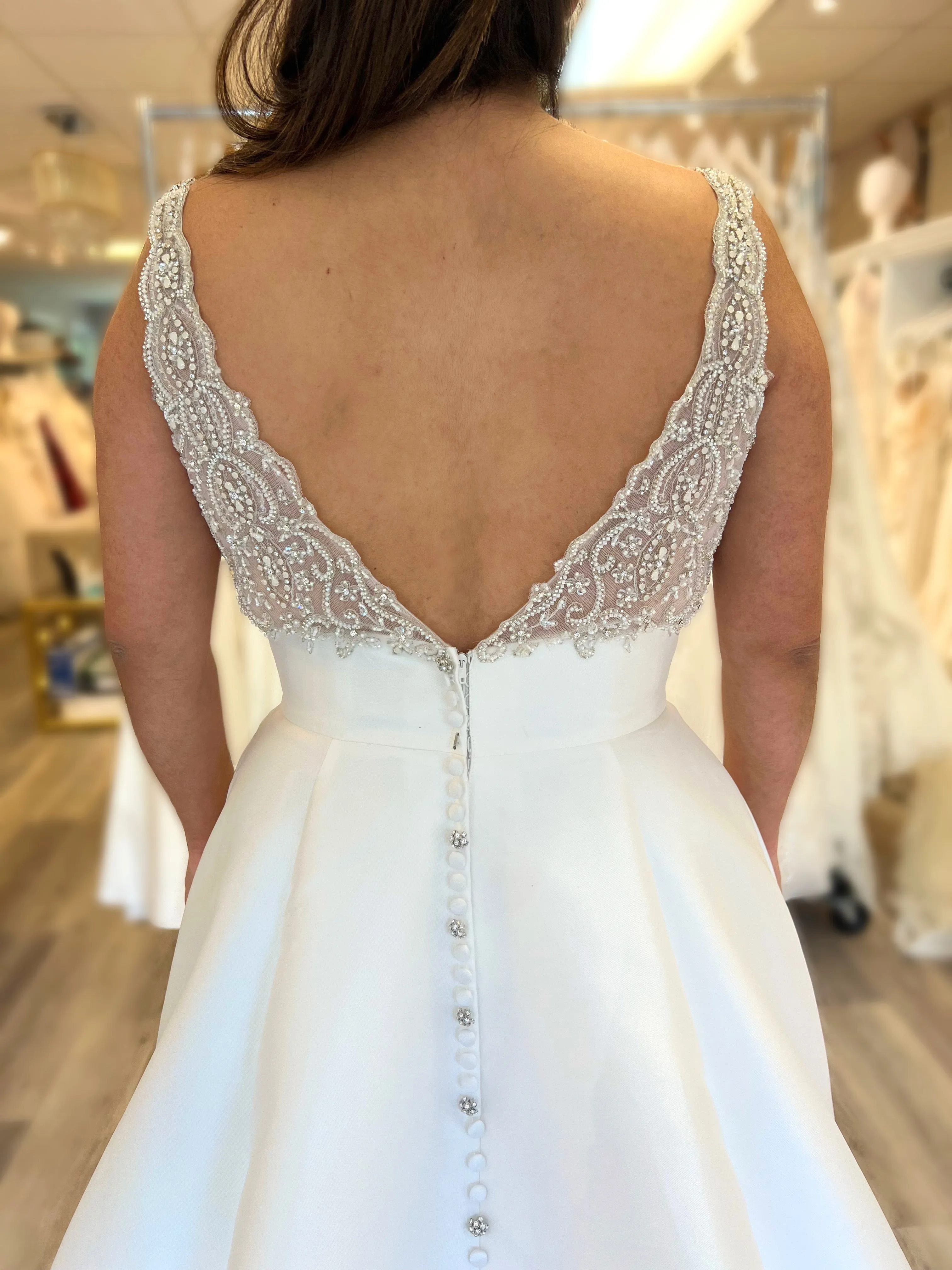 Justin Alexander 88208 Wedding Dress Sample