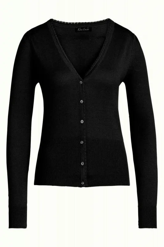 King Louie cardi V cocoon black