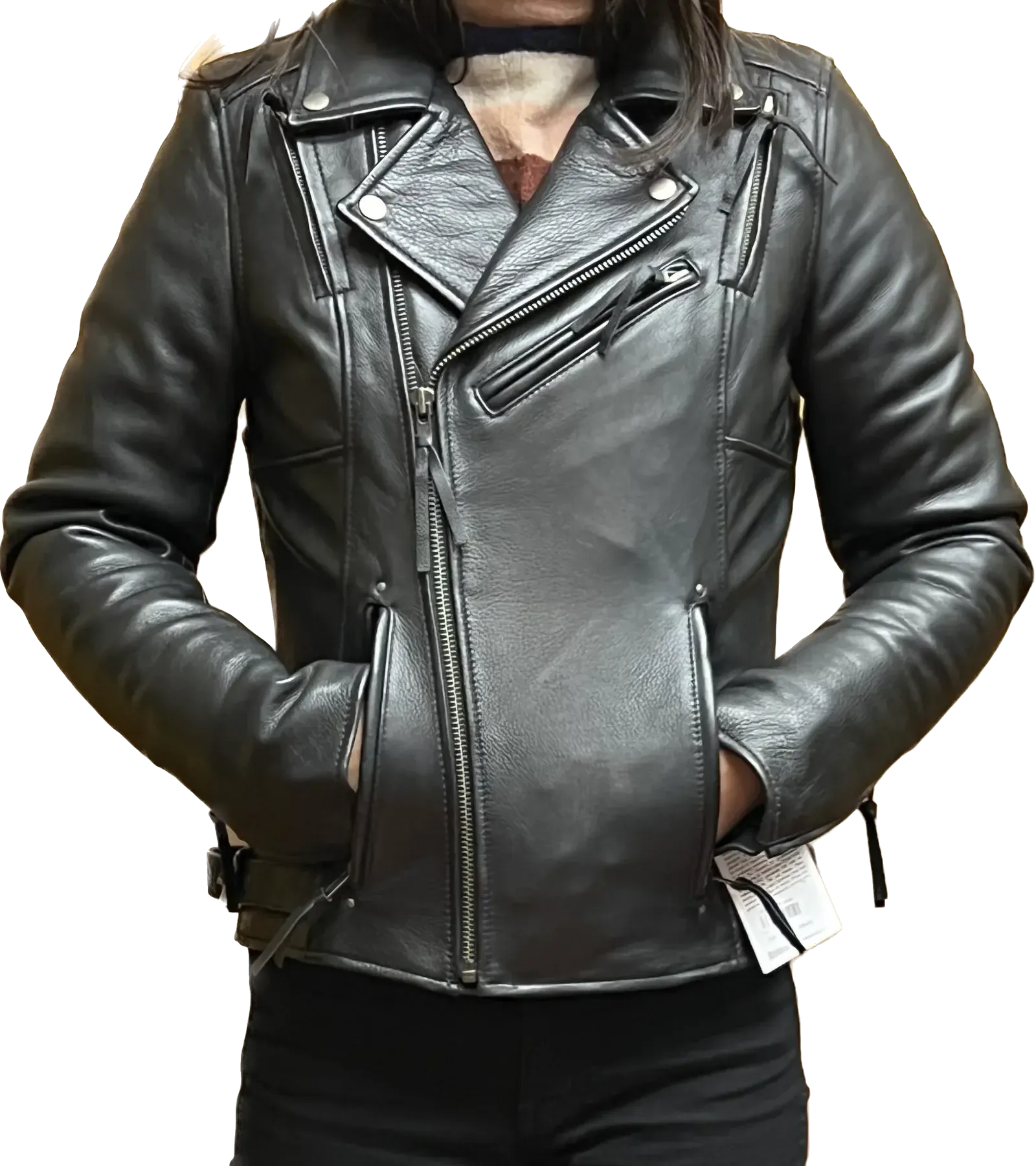 Ladies Lynette Leather Jacket