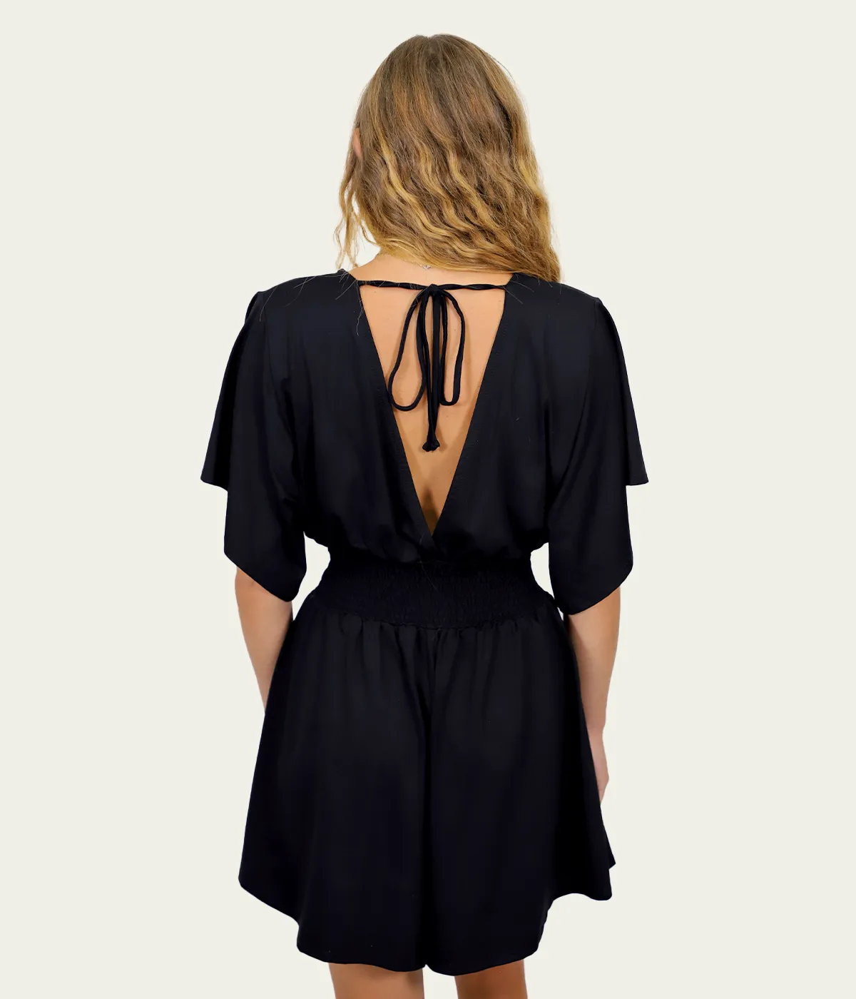 Ladies Solid Romper