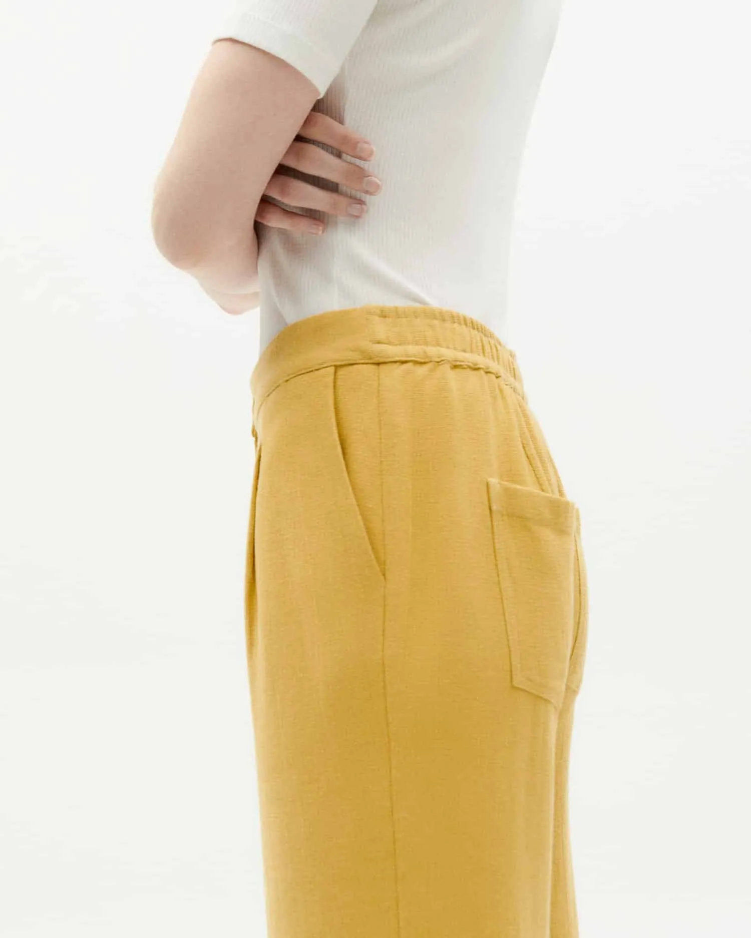 LAST ONE in 42 - Manolita Pants - Yellow