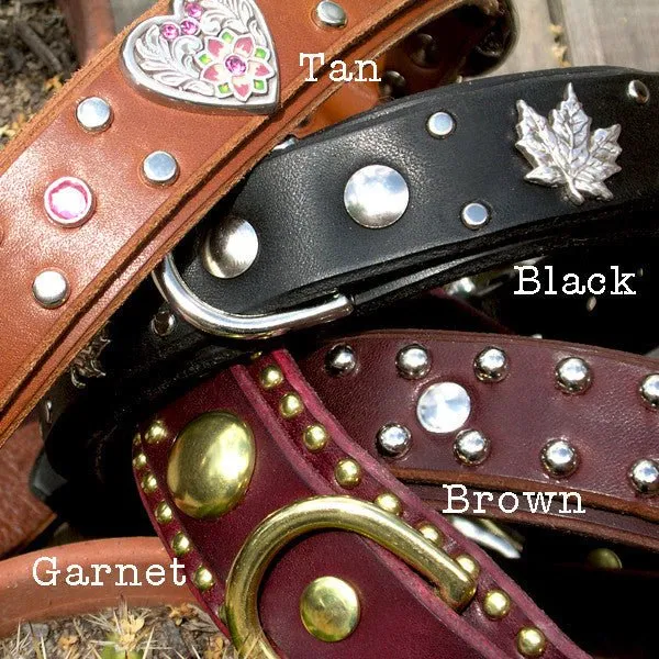 Leather Dog Collar Sparta