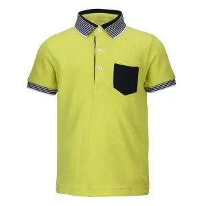 LIME GREEN BOYS POLO TEE