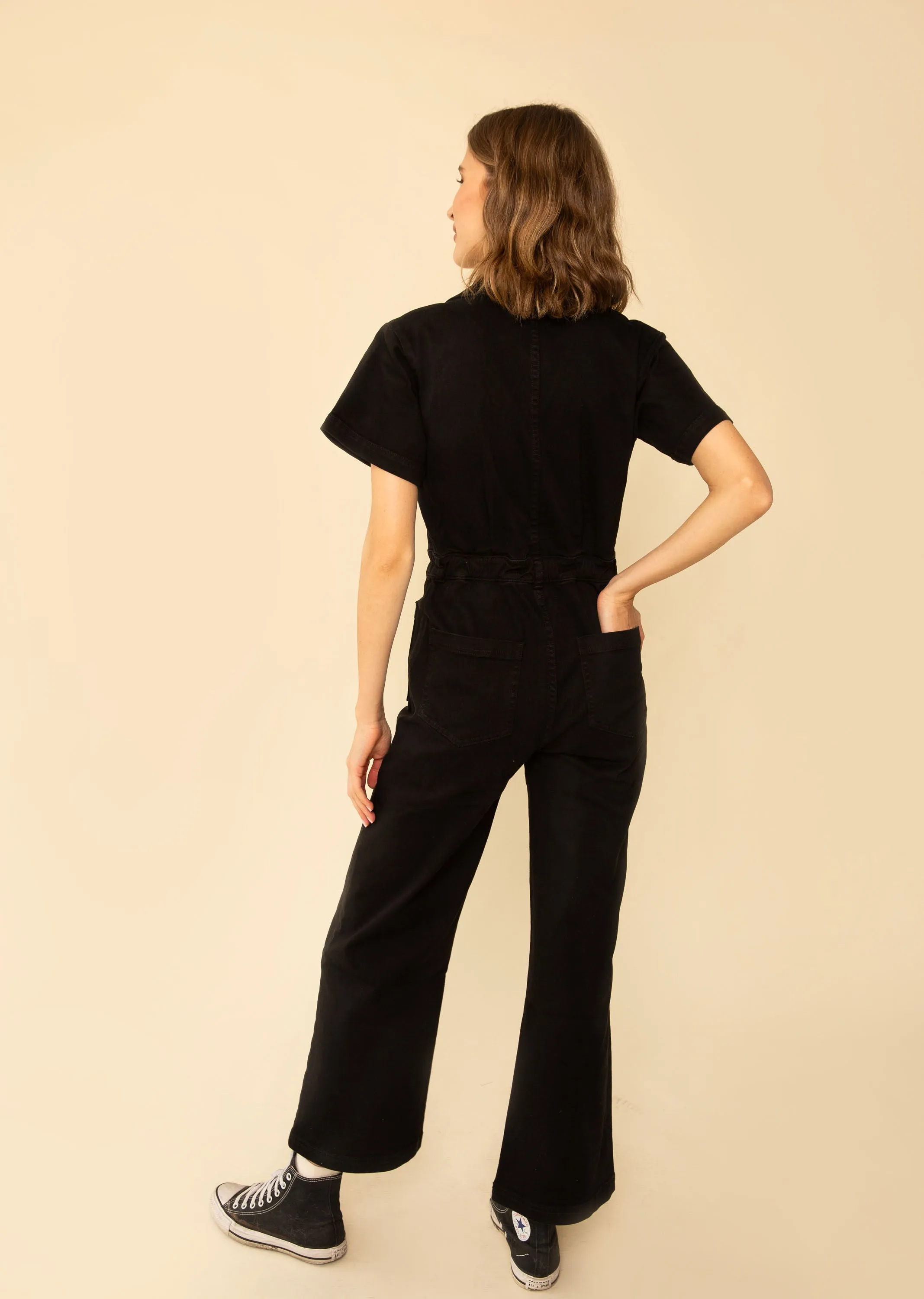 Logan Jumpsuit in Black