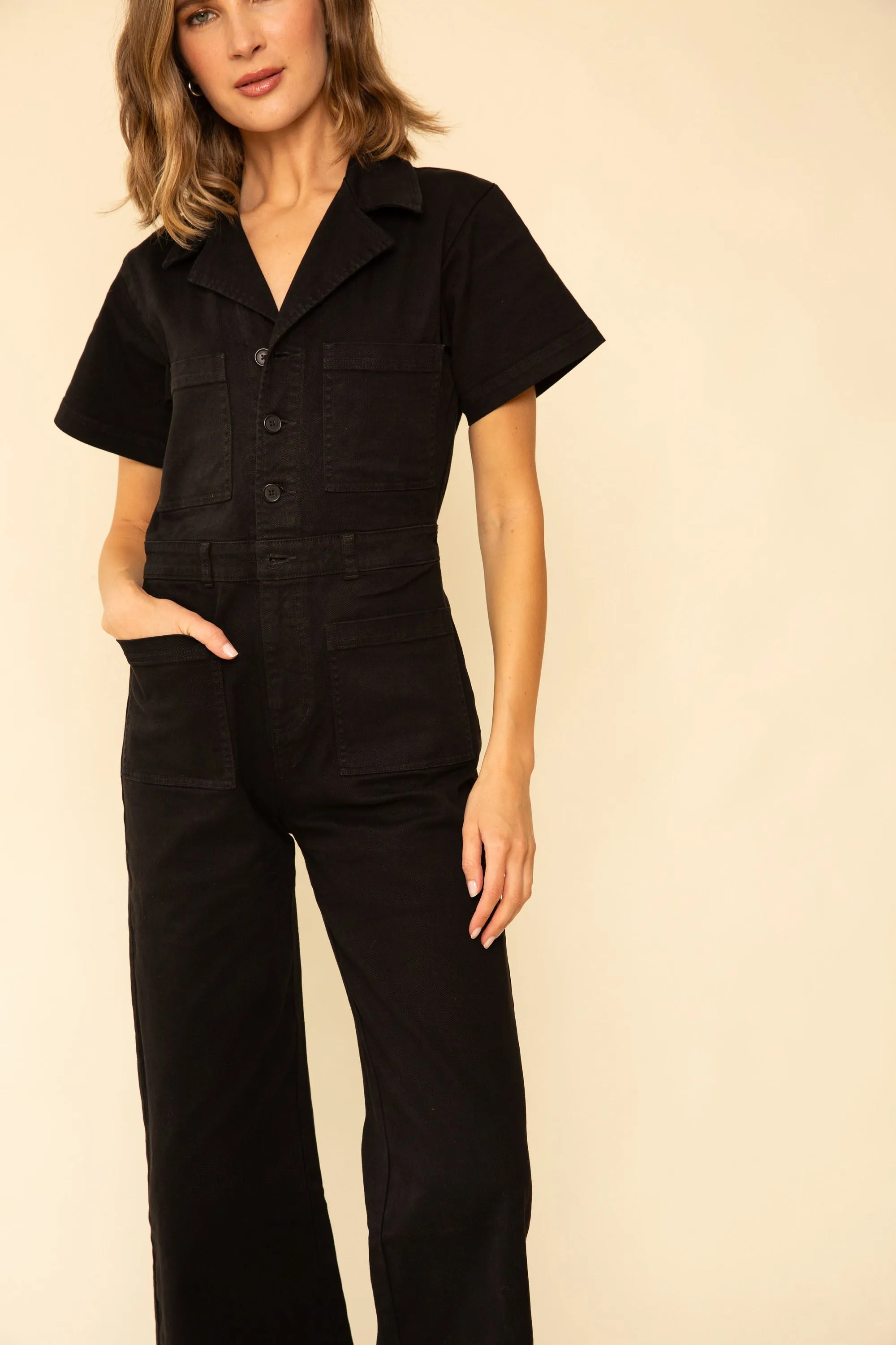 Logan Jumpsuit in Black