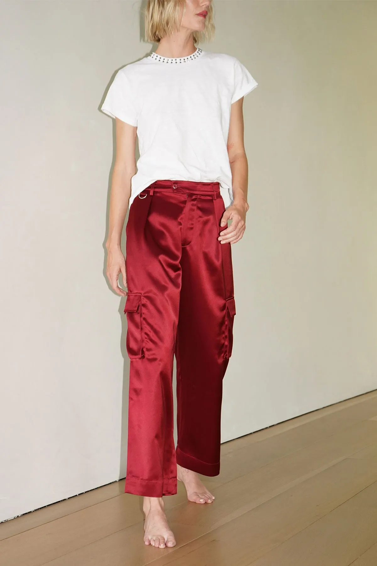 Lou Silky Cargo Pant