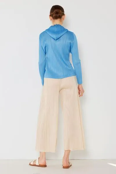 Marina West Pleated Wide-Leg Pants