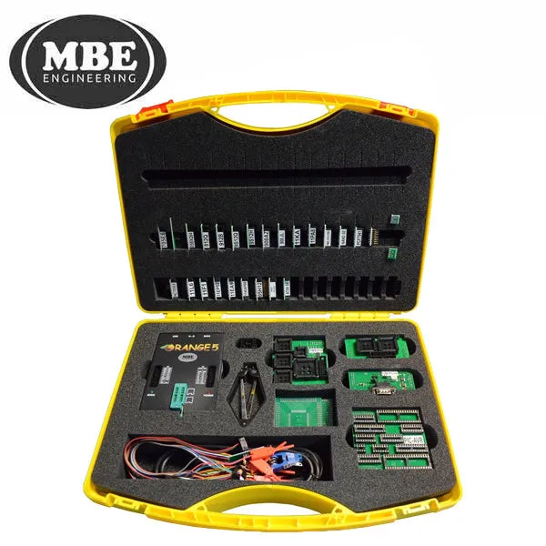 MBE - Orange5 - Professional Programming Device - Full Set Cables & Adapters - IMMO HPX Software