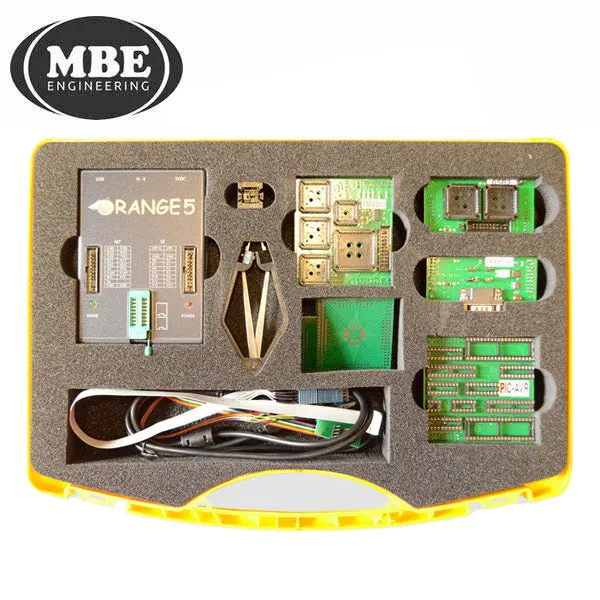 MBE - Orange5 - Professional Programming Device - Full Set Cables & Adapters - IMMO HPX Software