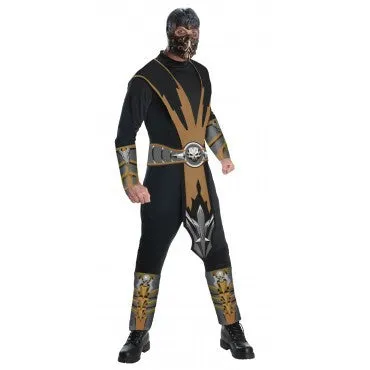 Mens Mortal Kombat Scorpion Costume