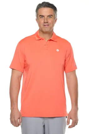 Men's Victory Lap Short Sleeve Golf Polo  |  Vivid Coral