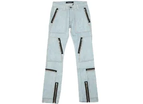 Midnight Studios Denim Cargo Slim Fit Jeans 'Blue'