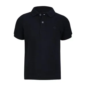 NAVY SHORT SLEEVE BABY BOYS POLO TEE