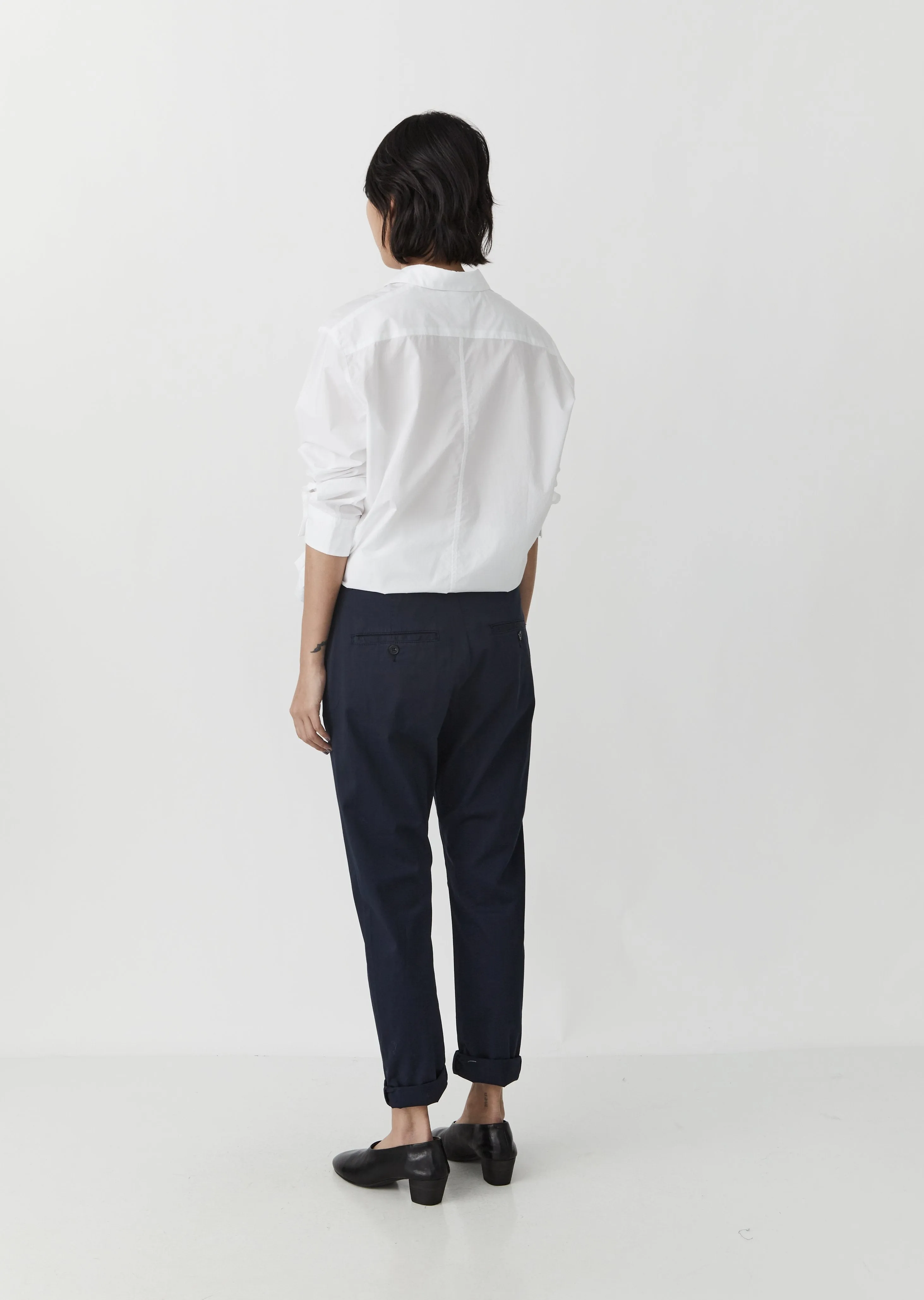 News Edit Trouser — Dark Blue