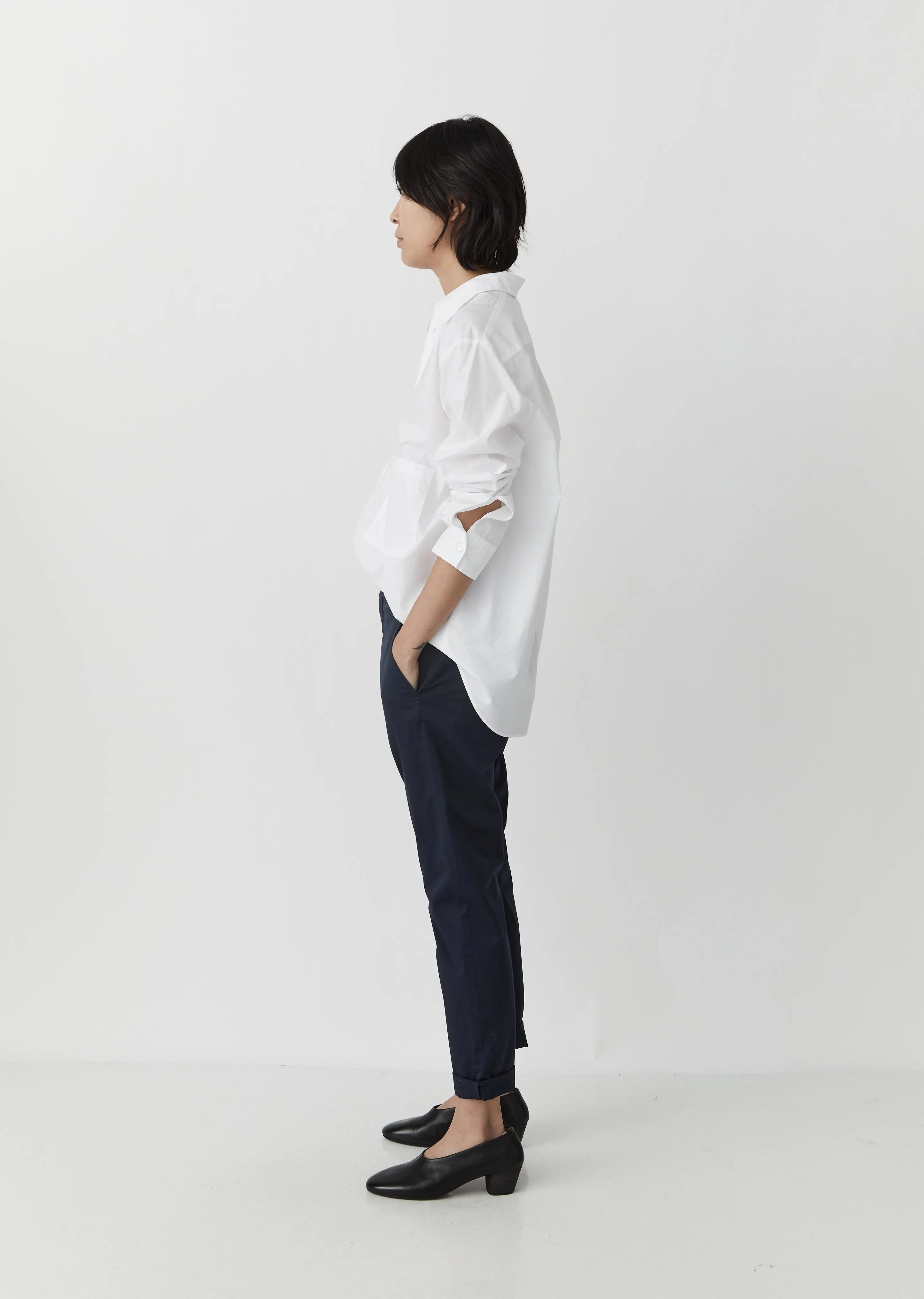 News Edit Trouser — Dark Blue