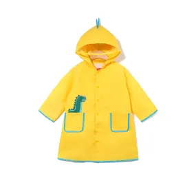 Ozkiz Dino Friends Rain Coat 黃色恐龍雨衣 (100-140)