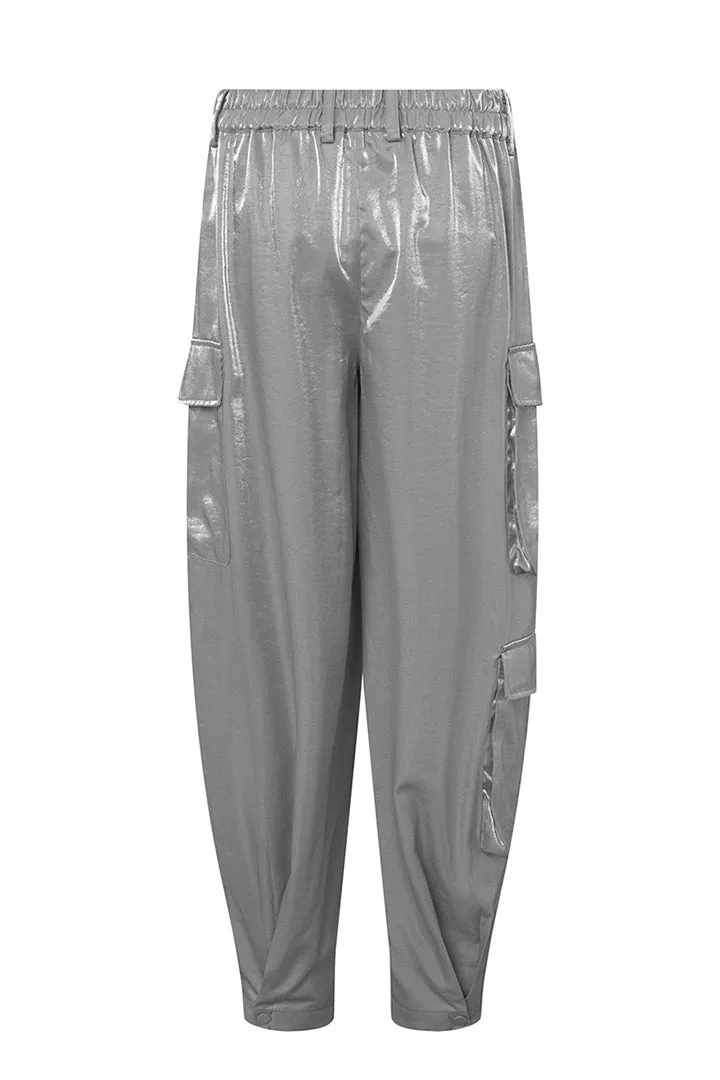 Patrice Cargo pants - Silver