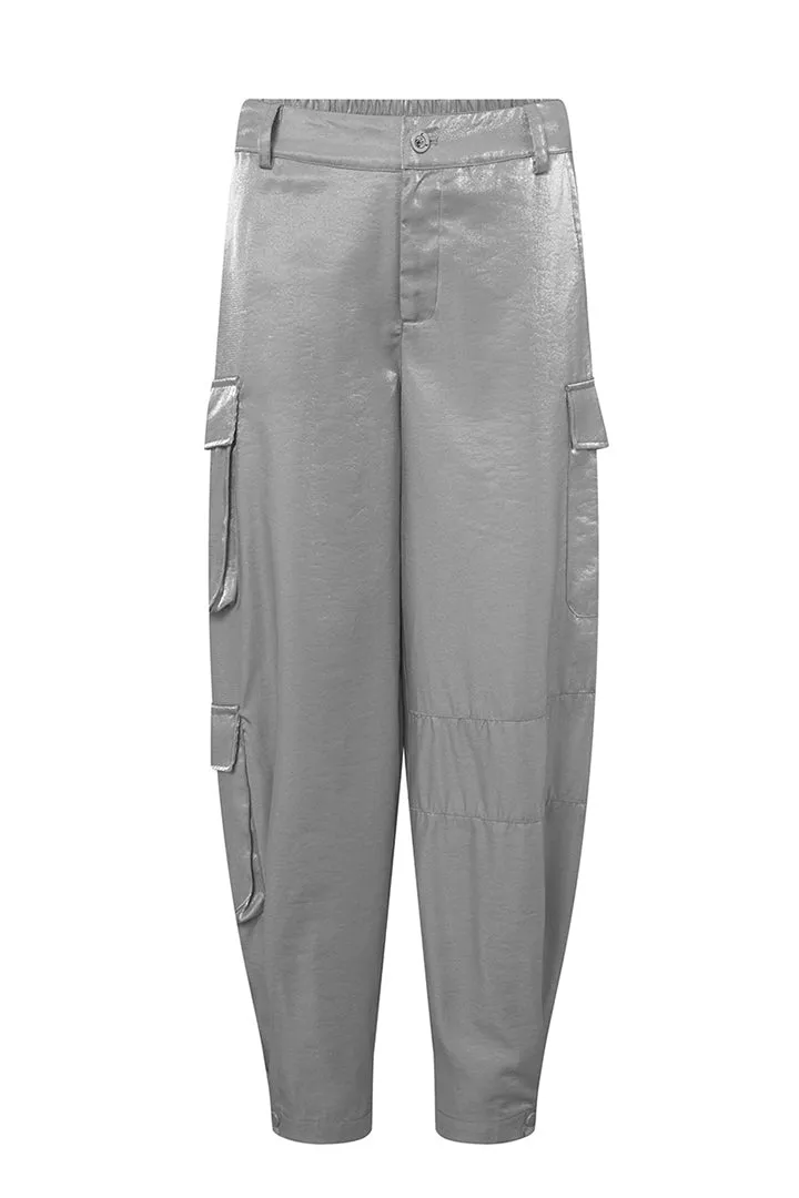 Patrice Cargo pants - Silver