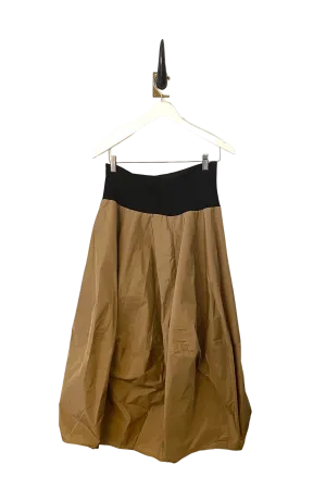 Peter O. Mahler Camel Papercrash Skirt