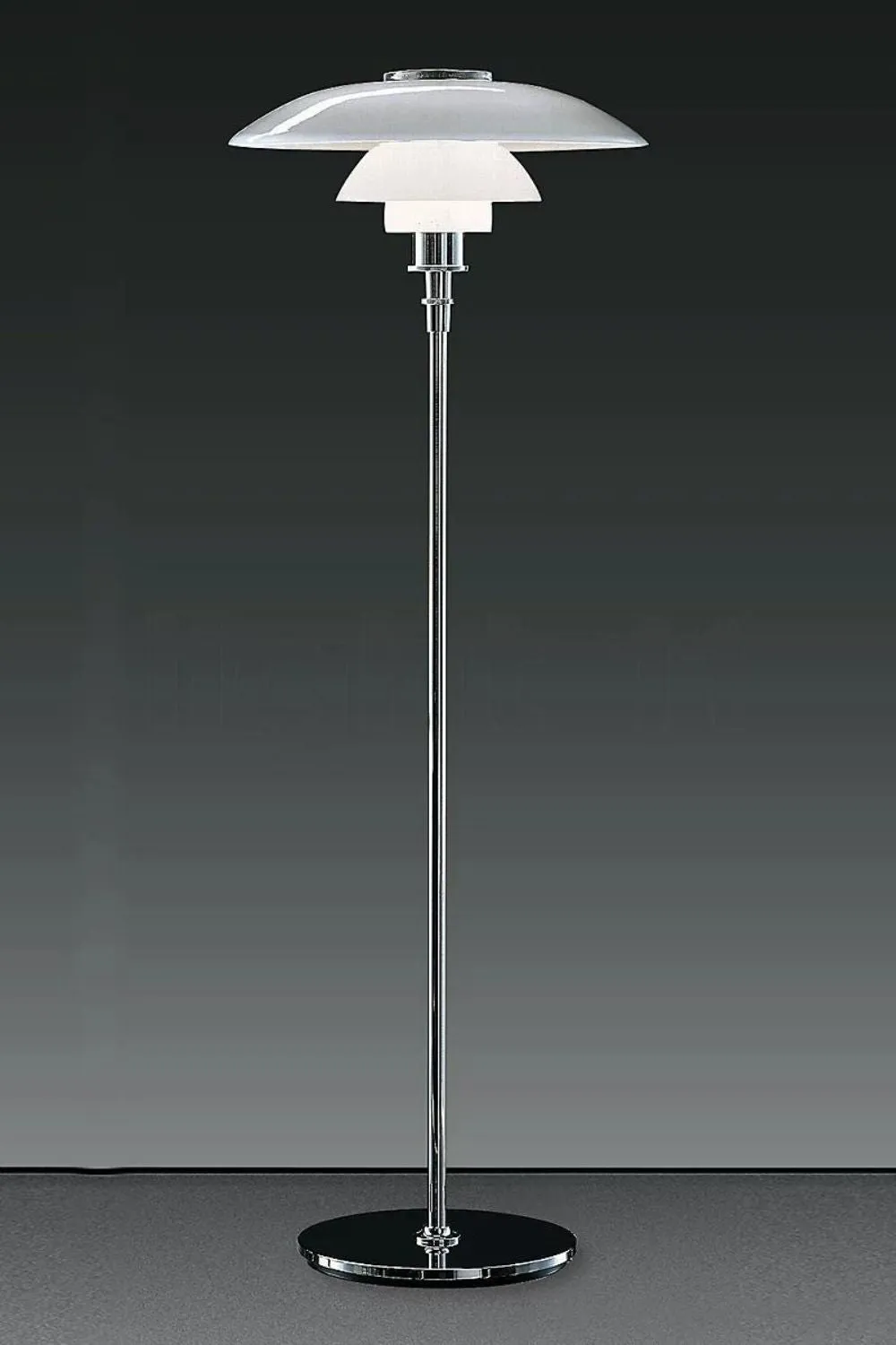 PH 3½-2½ Glass Floor Lamp