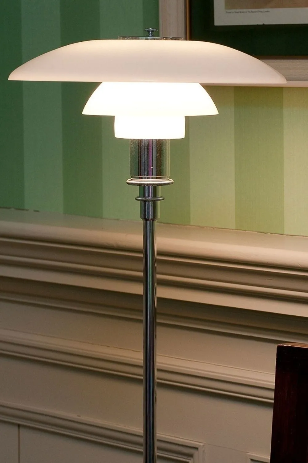 PH 3½-2½ Glass Floor Lamp