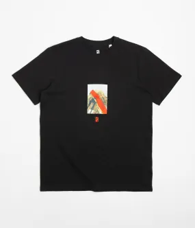 Poetic Collective Framed Painting T-Shirt - Black