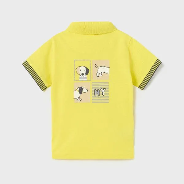 PRINTED SHORT SLEEVE POLO FOR BABY BOYS