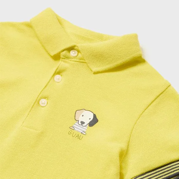 PRINTED SHORT SLEEVE POLO FOR BABY BOYS