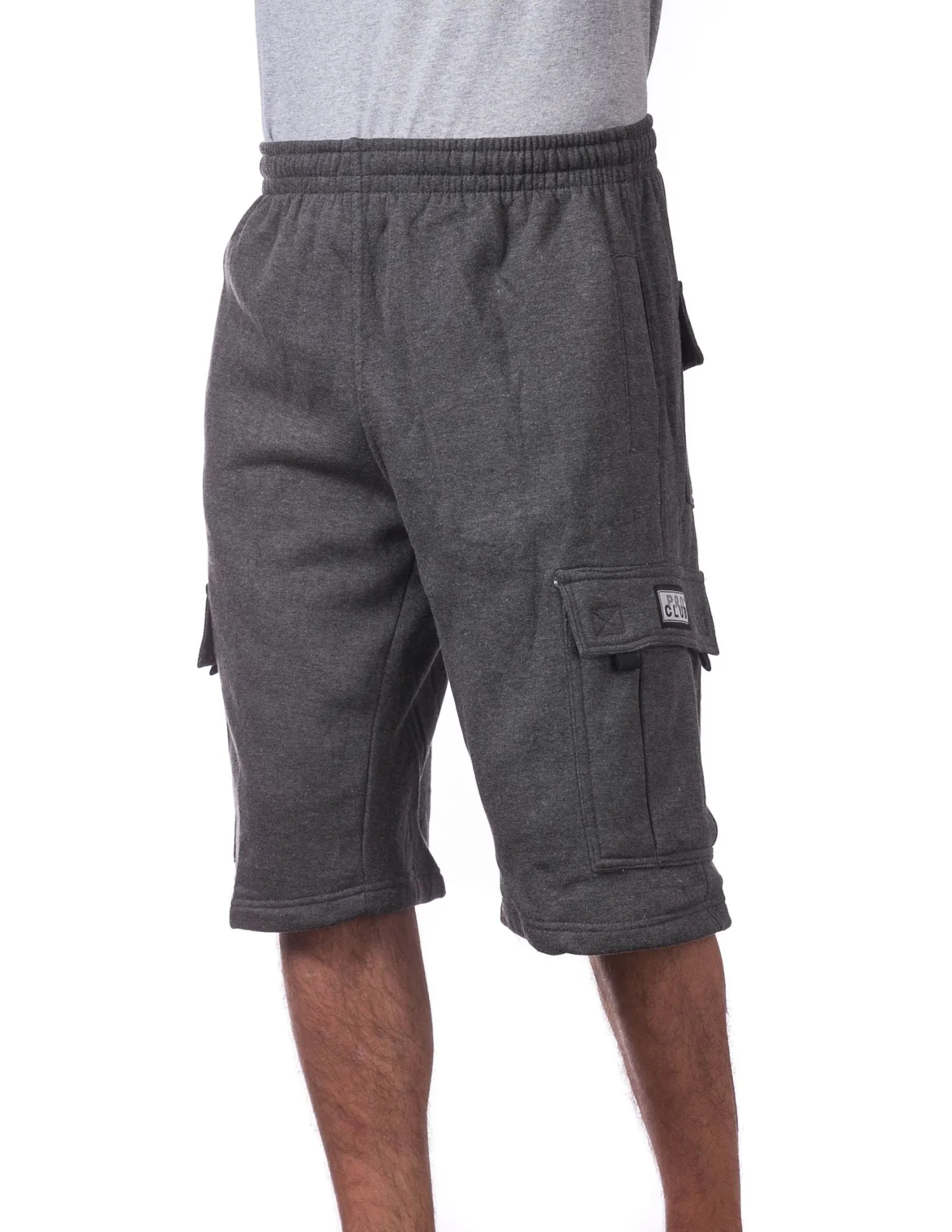 Pro Club Men's Fleece Cargo Short