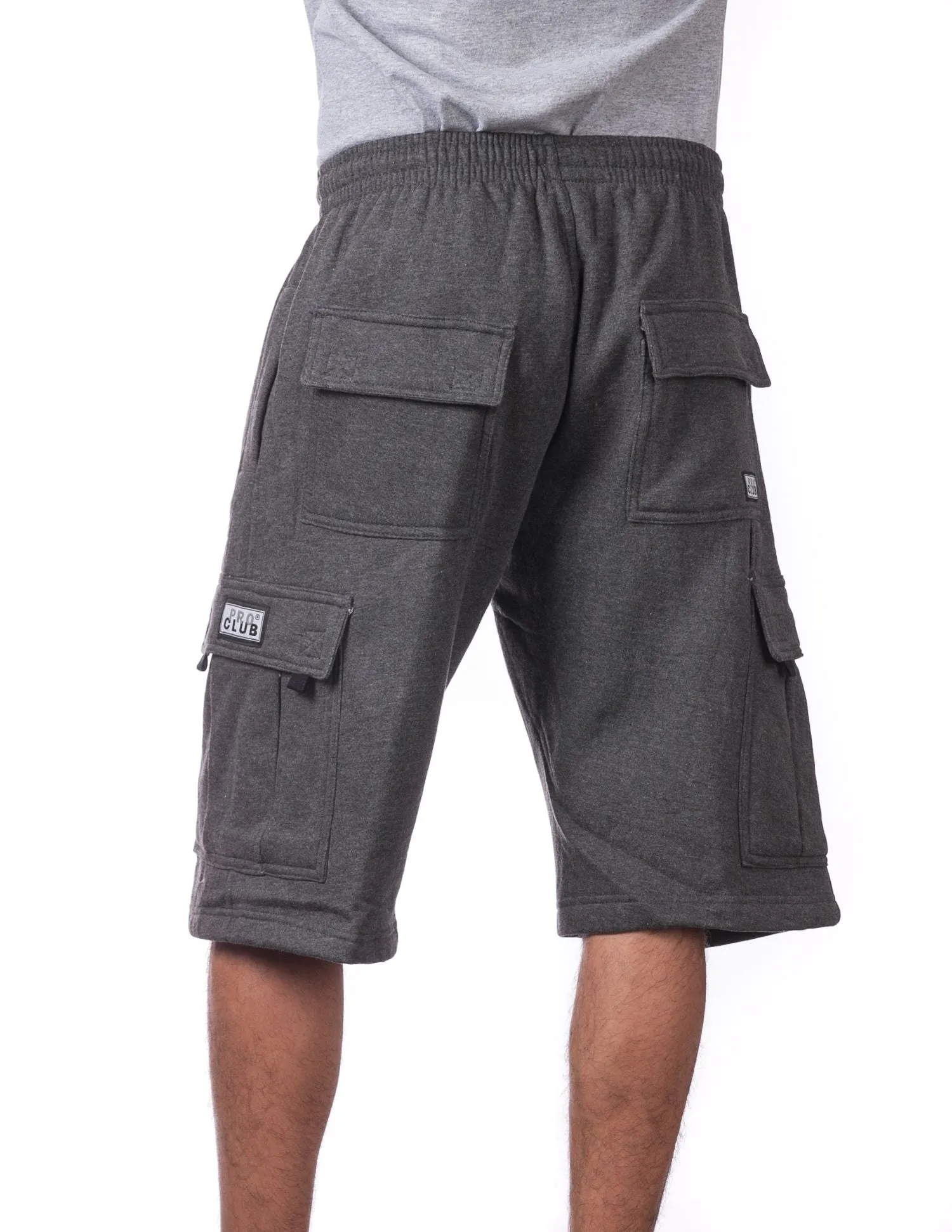 Pro Club Men's Fleece Cargo Short