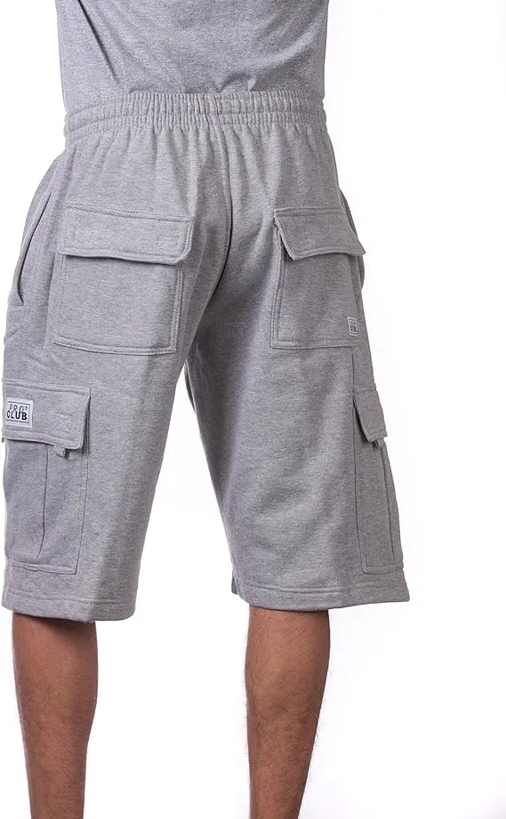 Pro Club Men's Fleece Cargo Short