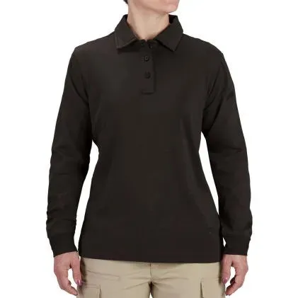 Propper® Uniform Cotton Polo Men's Long Sleeve (Dark Navy)