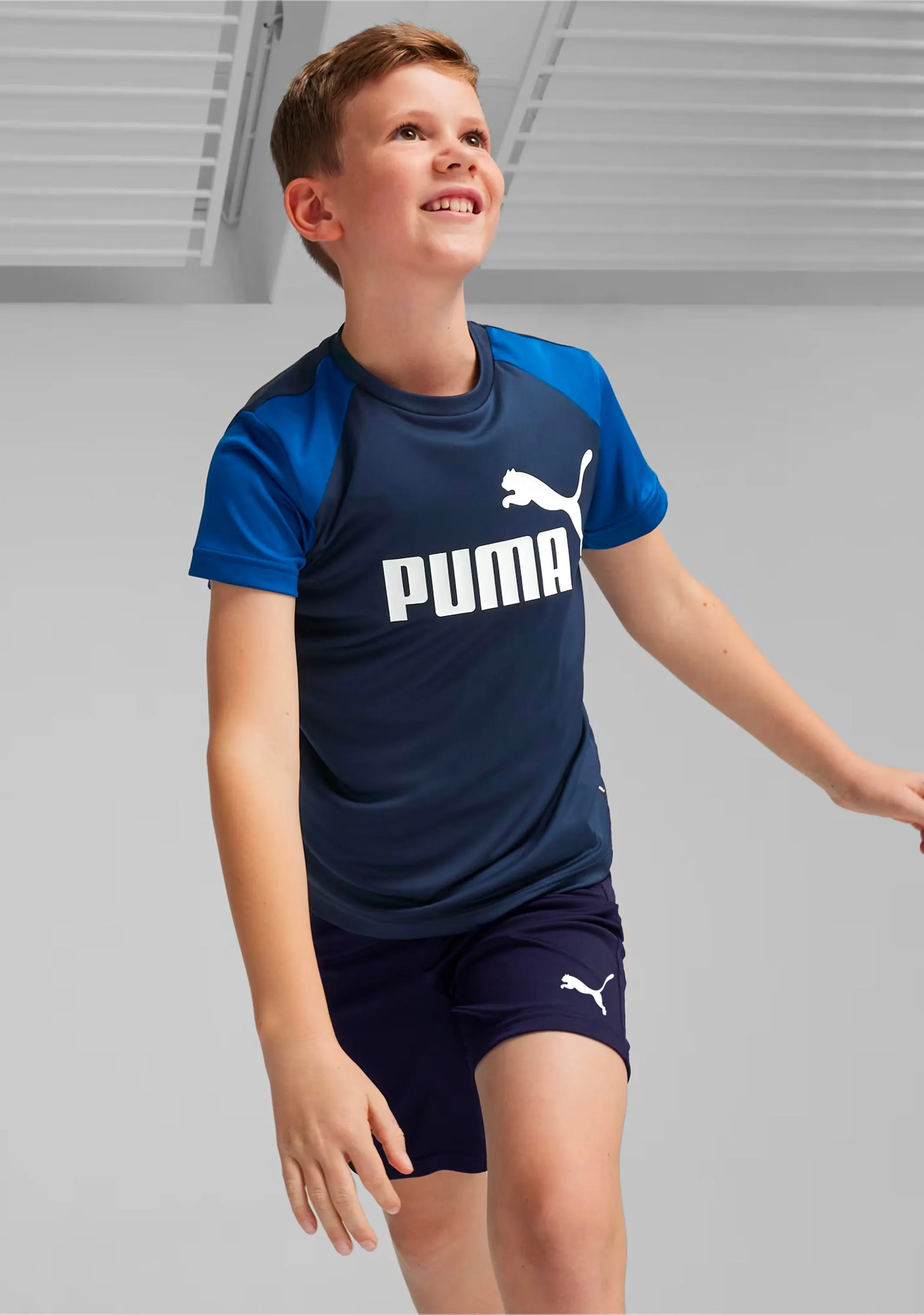 Puma Kids’ Active Woven Shorts Peacoat Navy