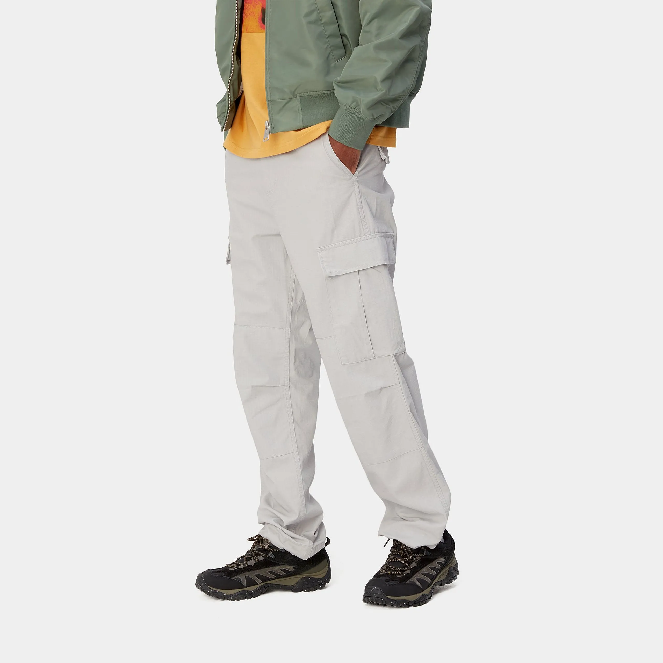 Regular Cargo Pant (SONIC SILVER RINSED)