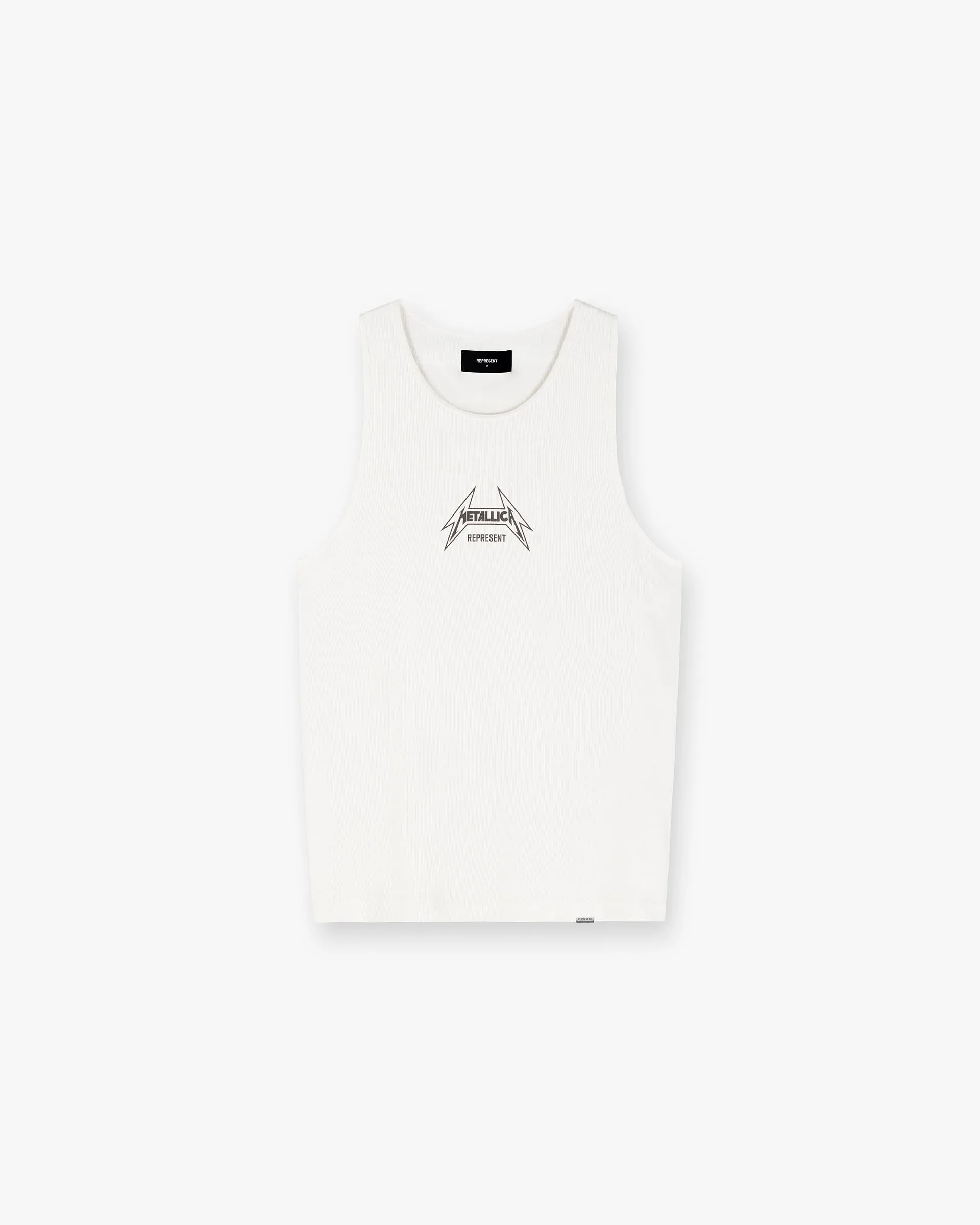 Represent X Metallica™️ Local Crew Vest - Flat White