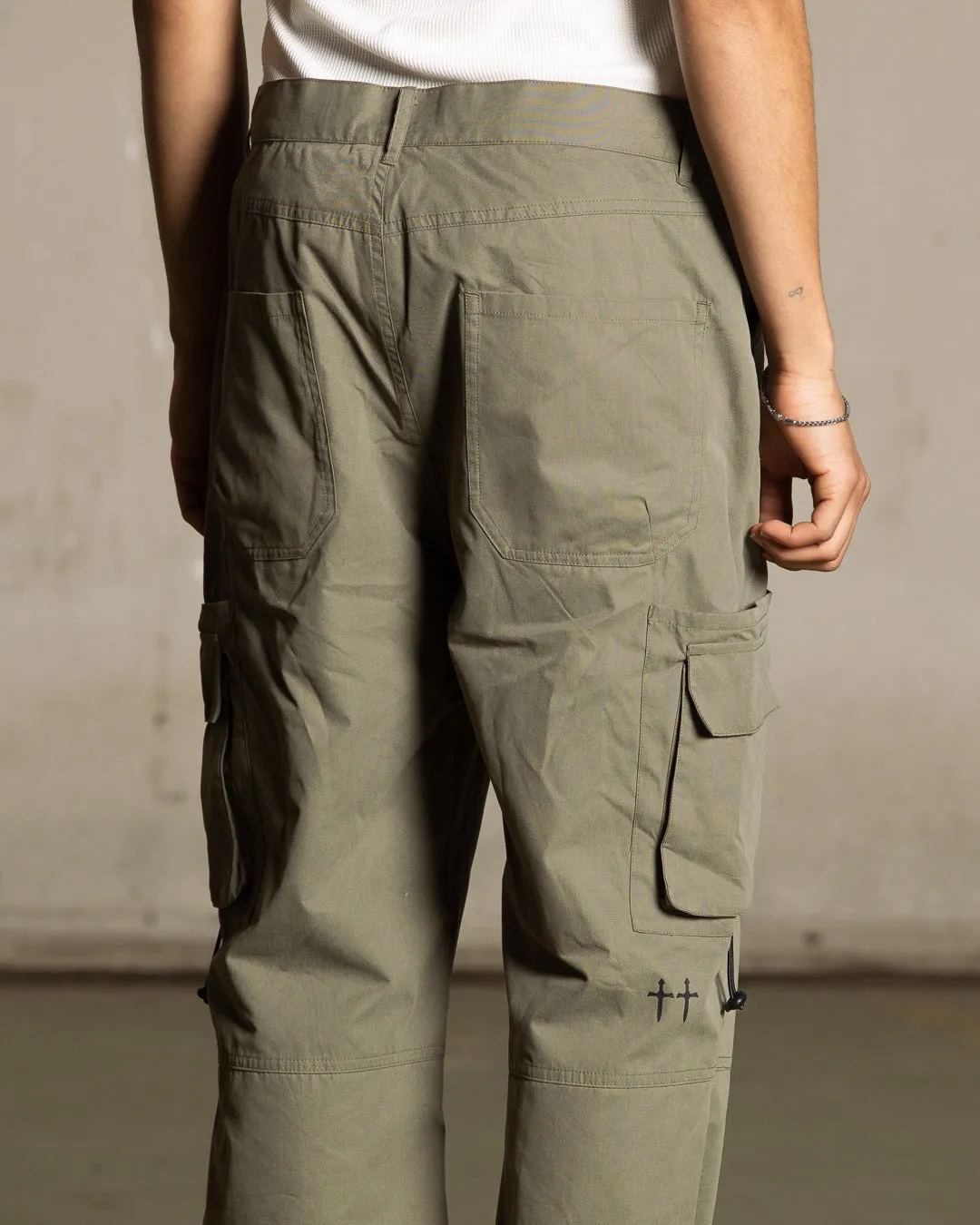 Saint Morta Flight Pants Khaki Green