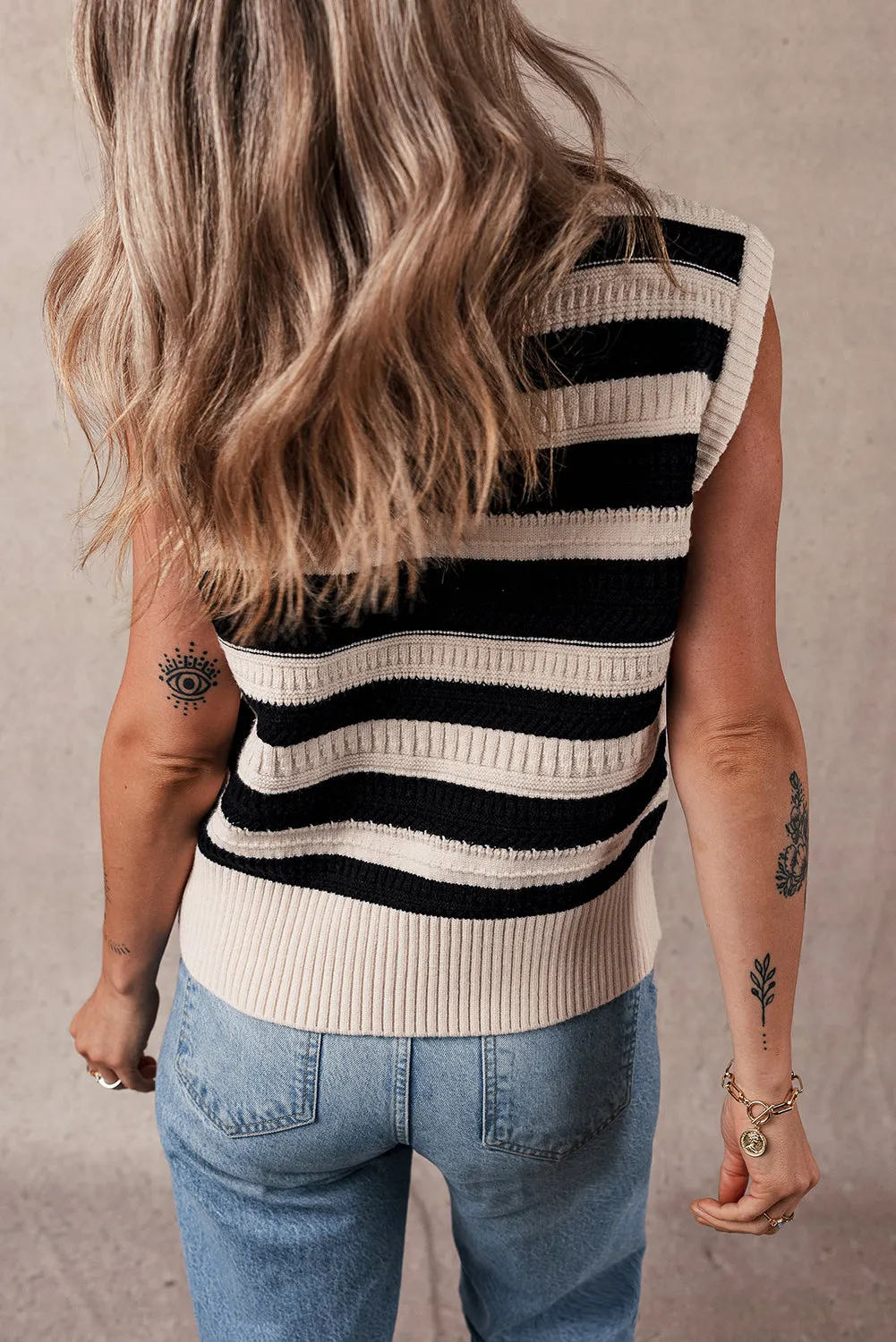 Sara Stripe Knit Top