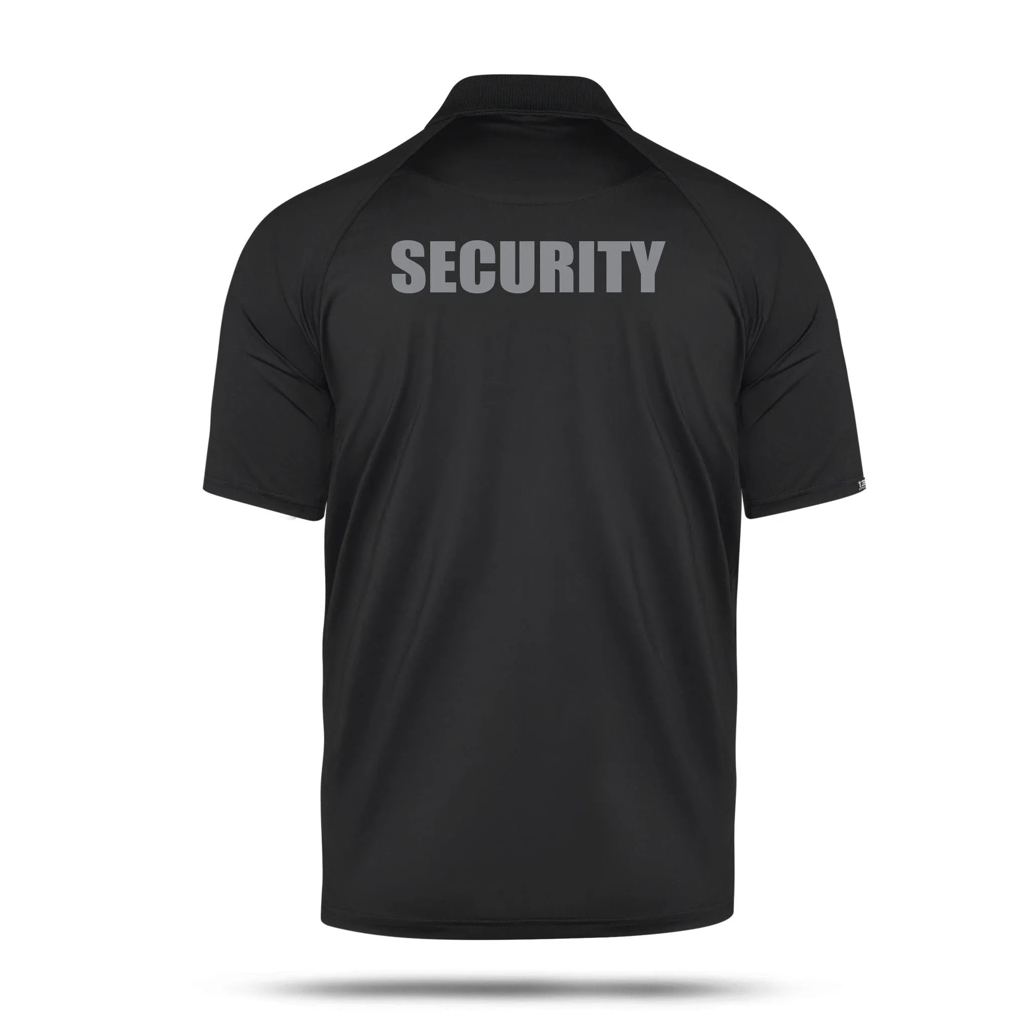 [SECURITY] Men's Performance Polo [BLK/GRY]