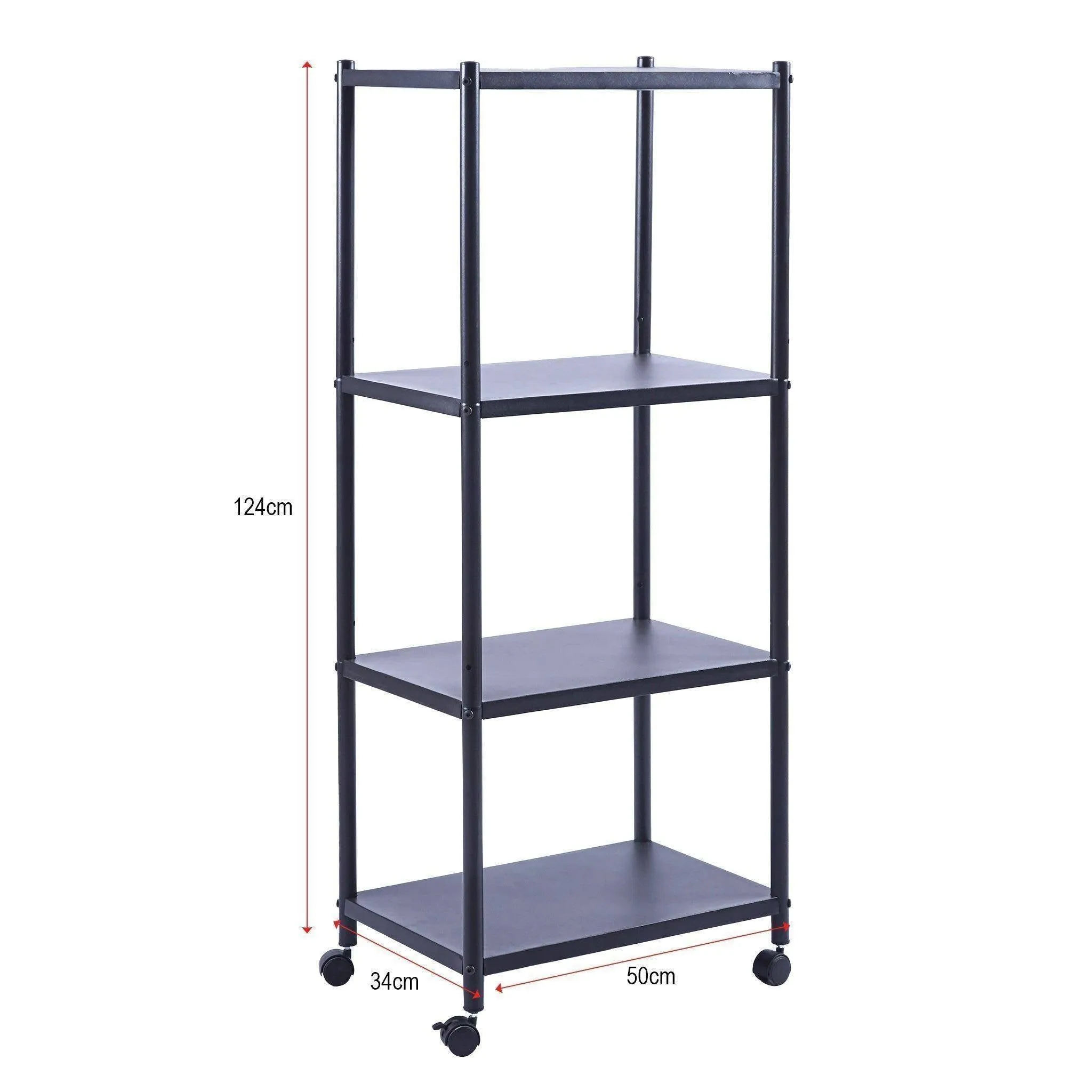 SF109 Mobile Kitchen Shelf - Versatile Rolling Storage Shelving Unit