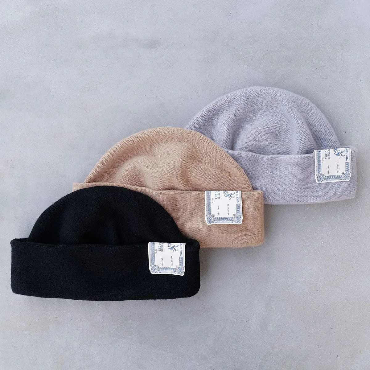 SHR KNIT CAP - Beige