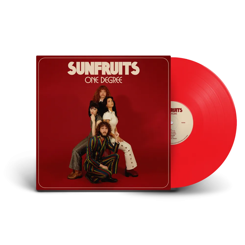 Sunfruits / One Degree LP Soundmerch Exclusive Transparent Red Vinyl