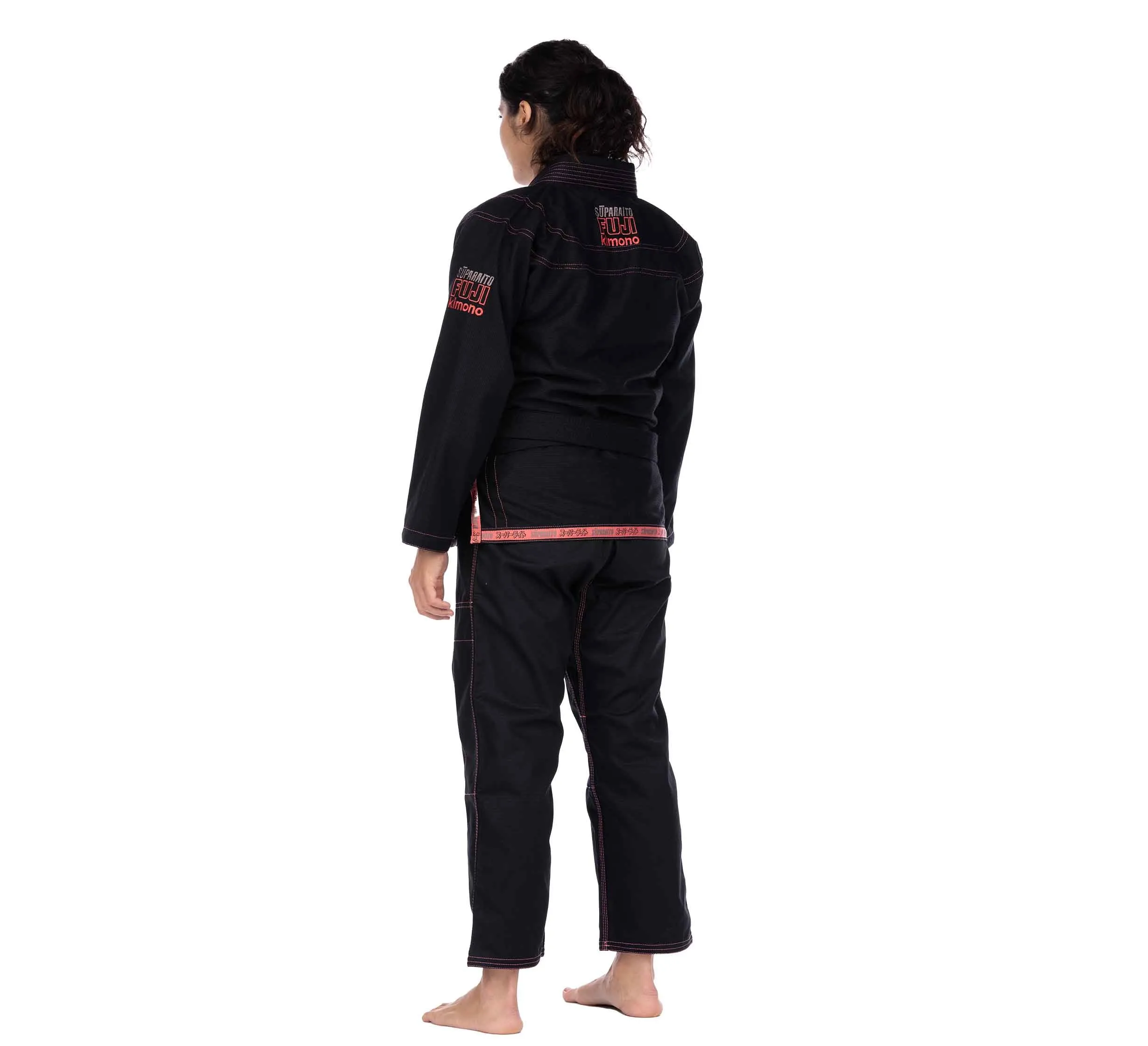 Suparaito Womens BJJ Gi Pink