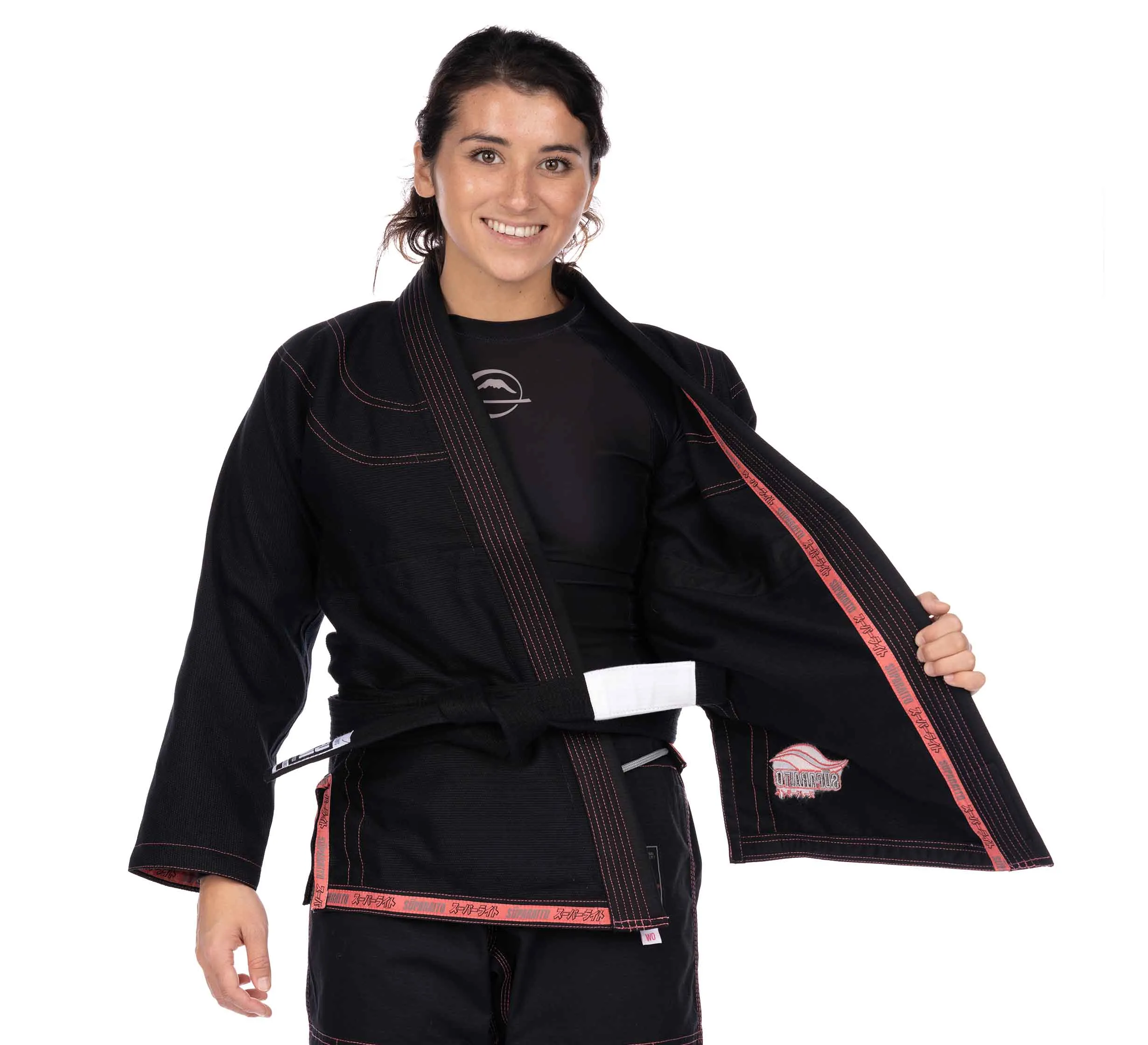 Suparaito Womens BJJ Gi Pink