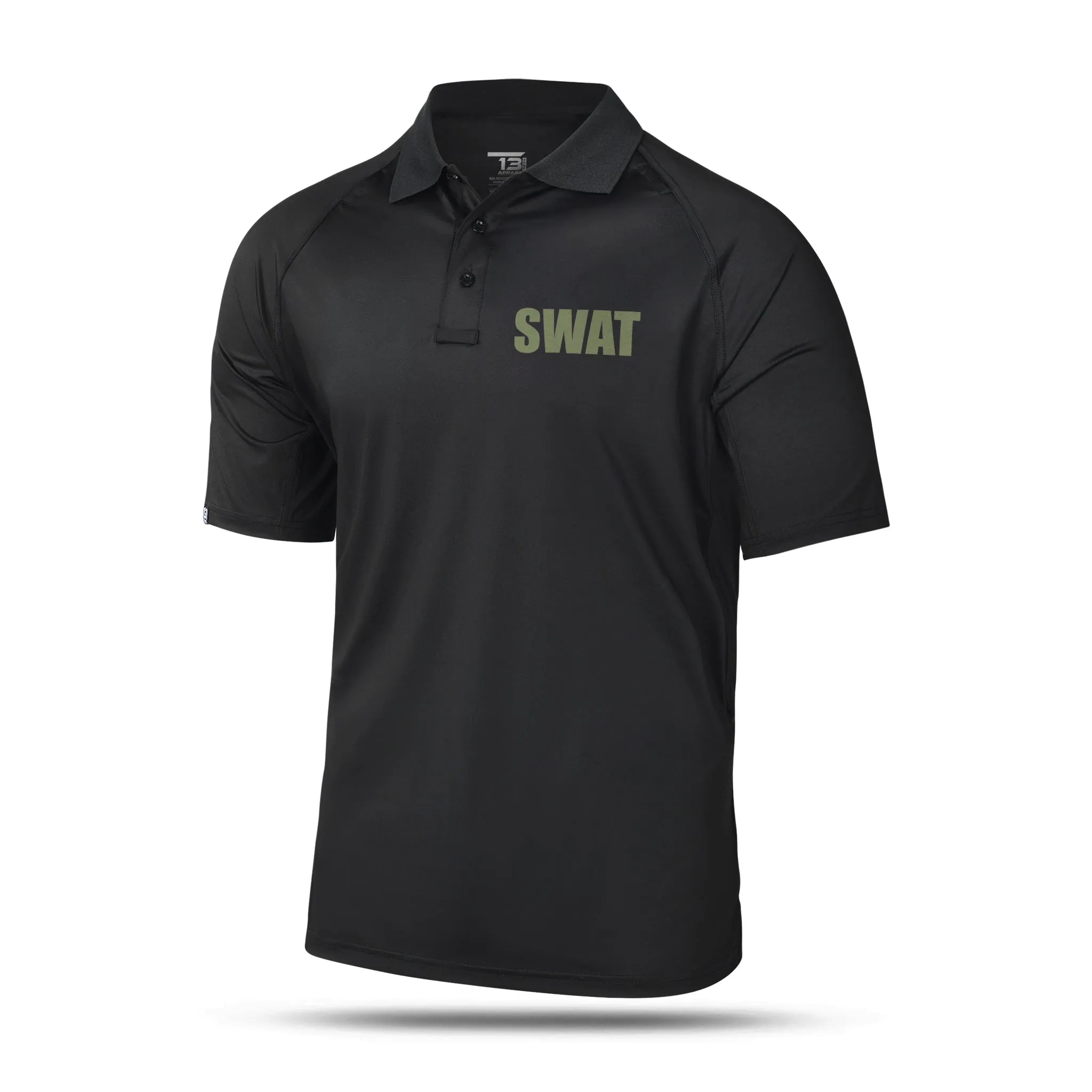 [SWAT] Men's Performance Polo [BLK/GRN]