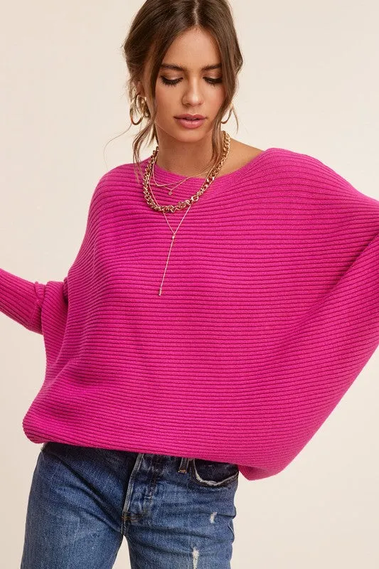 TEEK - Pop Shoulder Mae Sweater