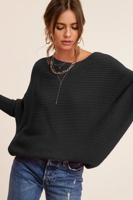 TEEK - Pop Shoulder Mae Sweater