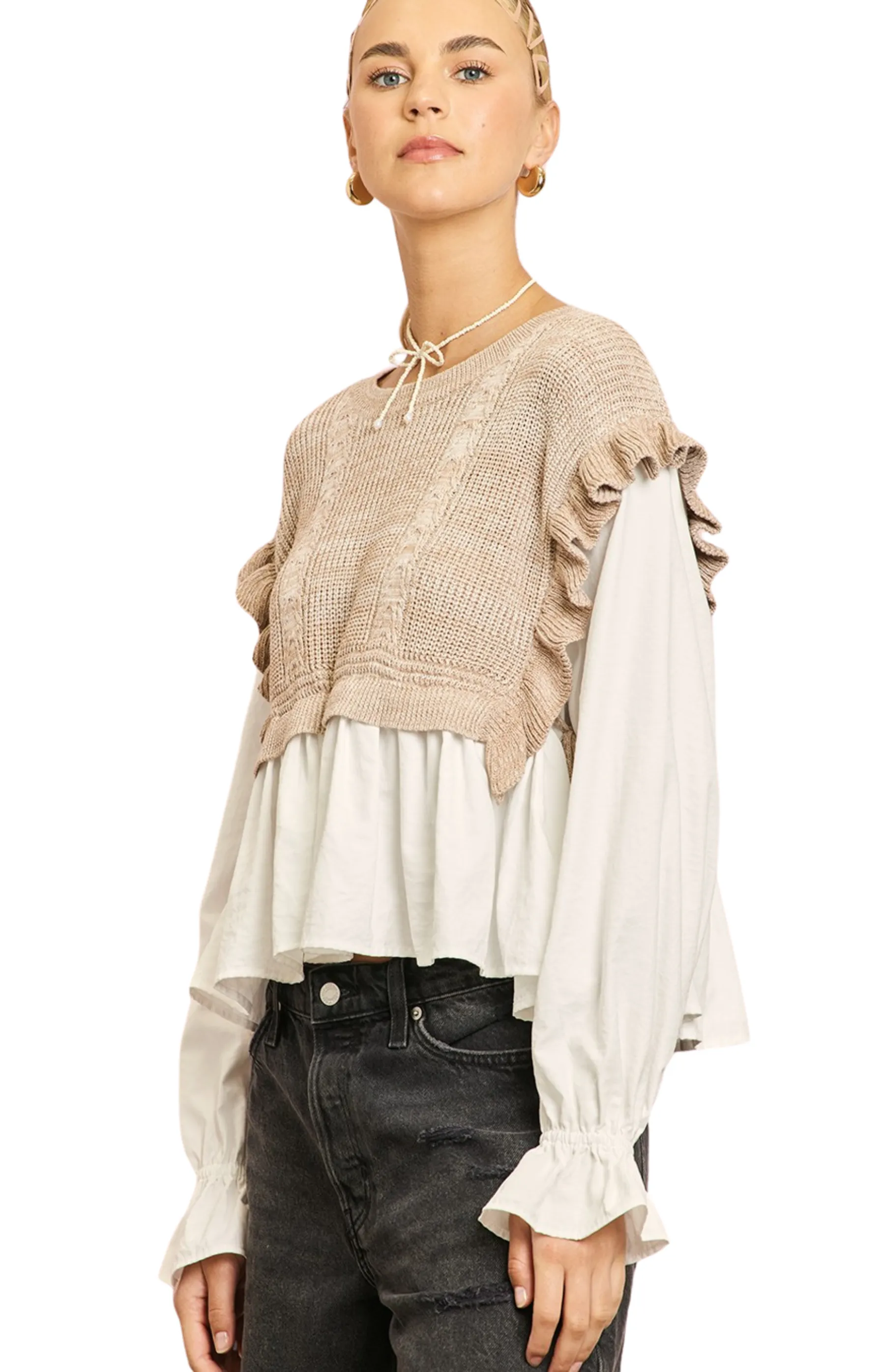 The Meira Knitted Blouse